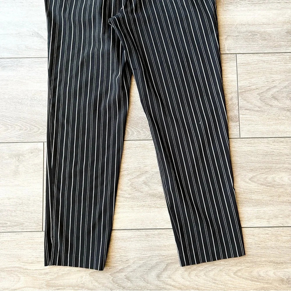 89th Madison Pinstriped  Stretch Paperbag Waist Pants - Picture 12 of 12
